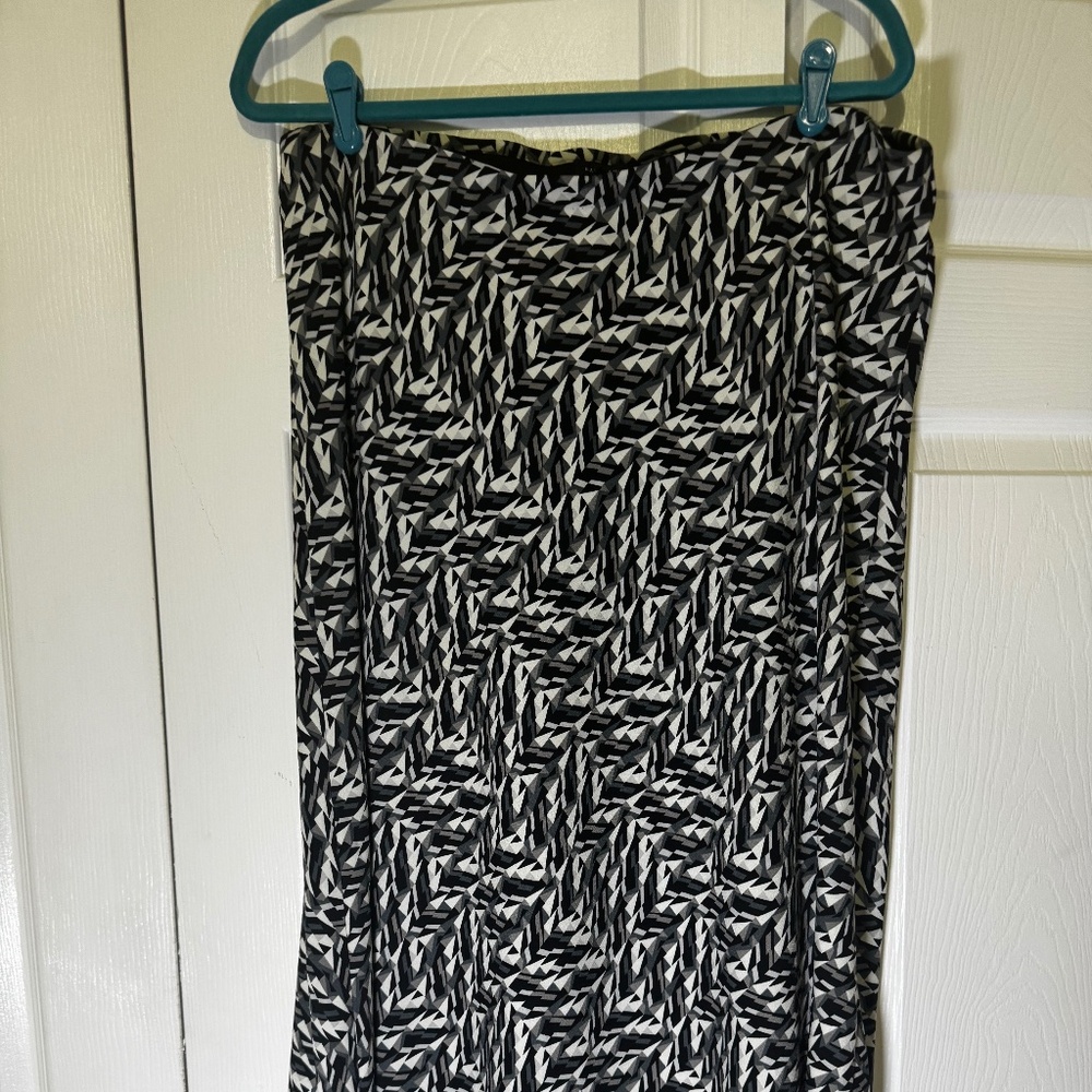 Halogen Design Elastic Waist Skirt Size 1X